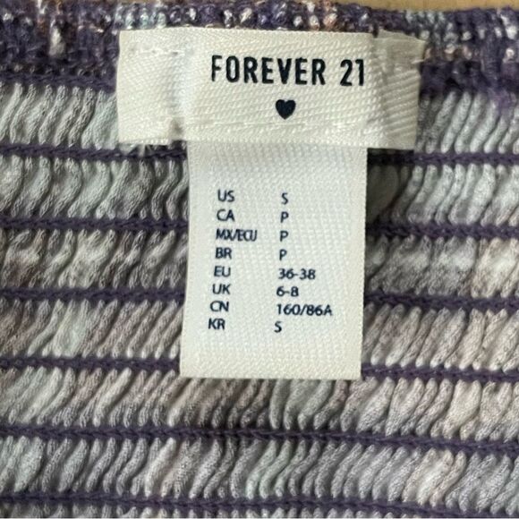 Plaid Cropped Cami Top in Sugarplum, Purple Blue Multi Size Small - Picture 7 of 9